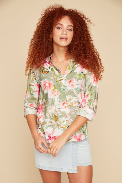 Floral Print Blouse
