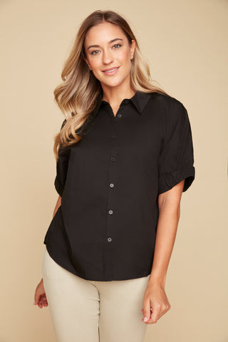 Short Sleeve Cotton Shirt