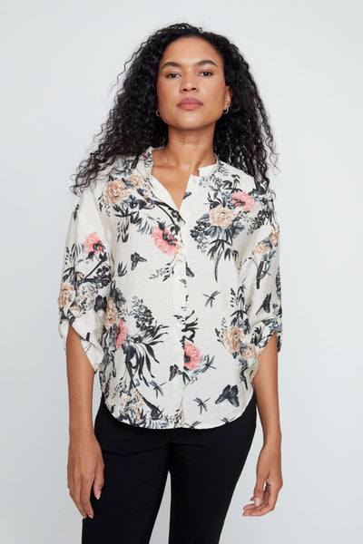 Floral Print Blouse