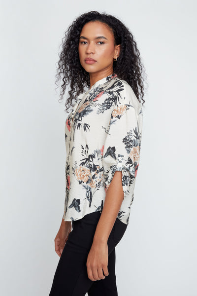 Floral Print Blouse