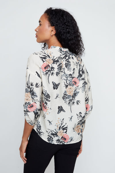 Floral Print Blouse