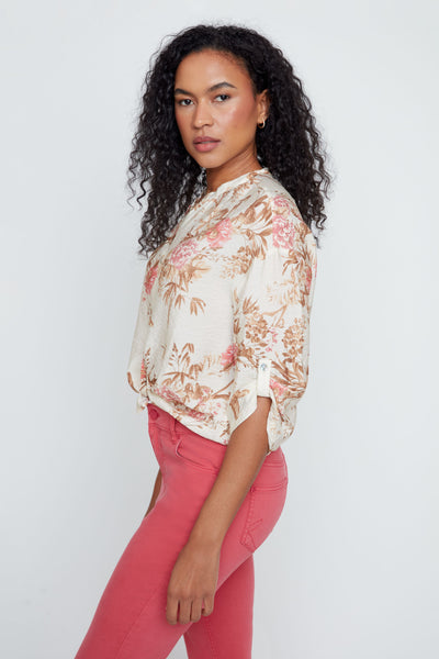 Floral Print Blouse