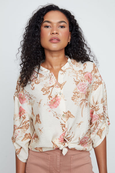 Floral Print Blouse