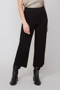Twill Pull-on Wide Leg  Gaucho