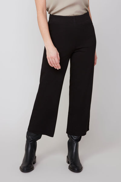 Twill Pull-on Wide Leg  Gaucho