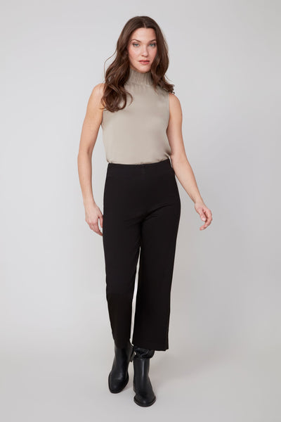Twill Pull-on Wide Leg  Gaucho