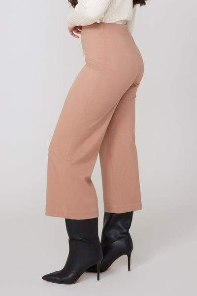 Twill Pull-on Wide Leg  Gaucho