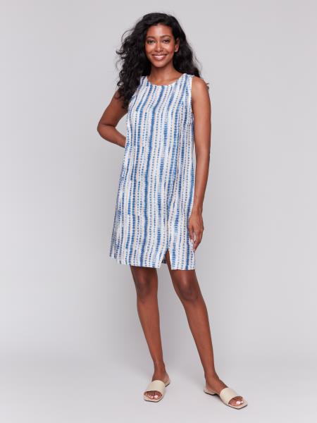 Sleeveless Print Dress