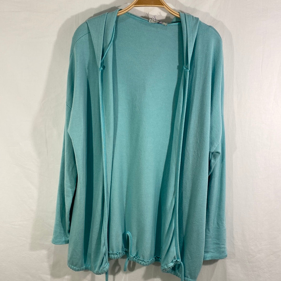 HOODED CARDIGAN