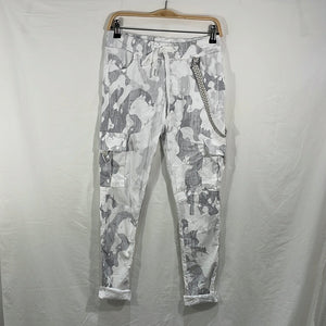 Camouflage Pull-On Pants - Italian