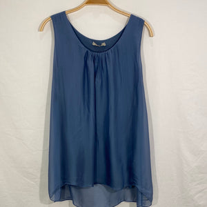 Sleeveless Silk Top- Italian