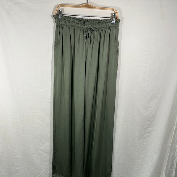 Sateen Pull-On Pants - Italian