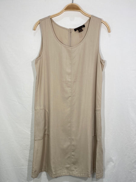 Sleeveless Swing Tencel Dress