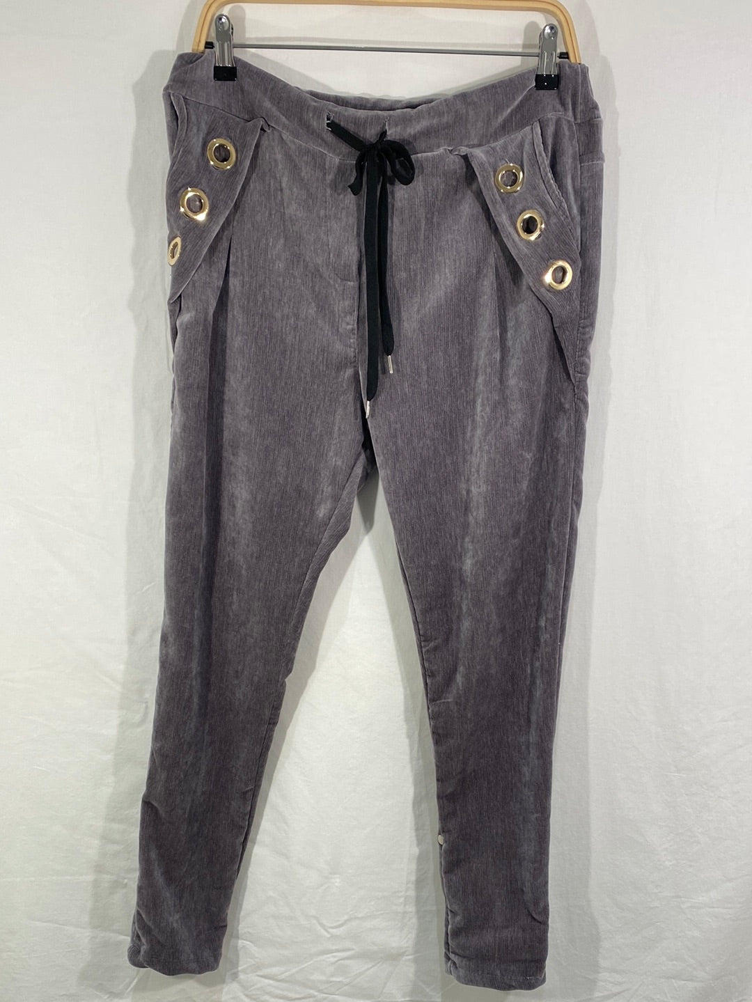 Italian  Elastics Waist Detail Pant