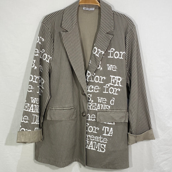 Stripe Blazer - Italian