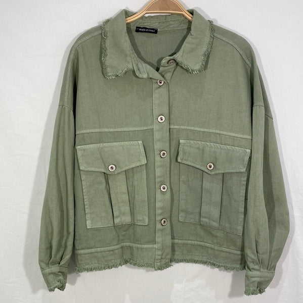 Short Cotton Packet Jacket