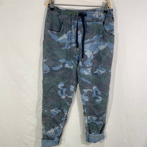 Camouflage Pull-On Pants - Italian