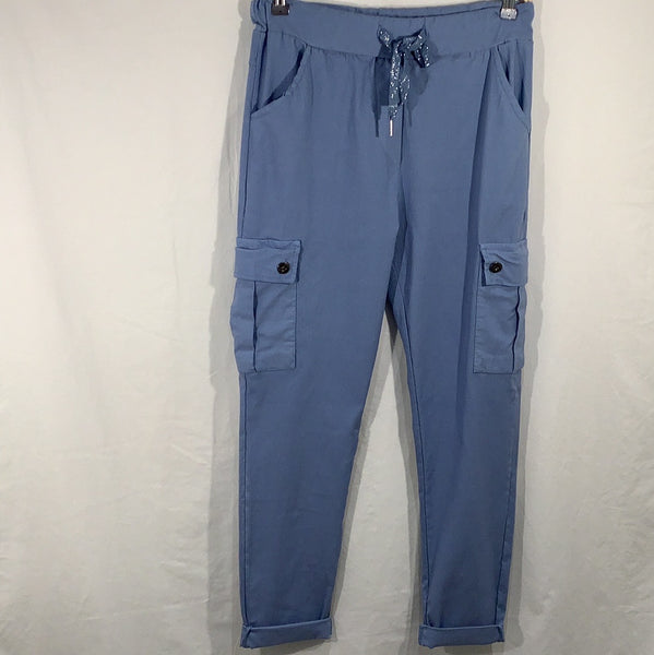 Cargo Stretchy Pants - Italian