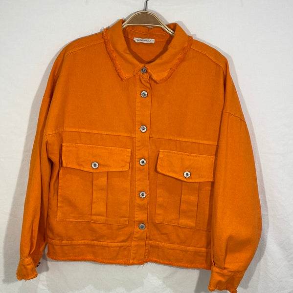 Short Cotton Packet Jacket