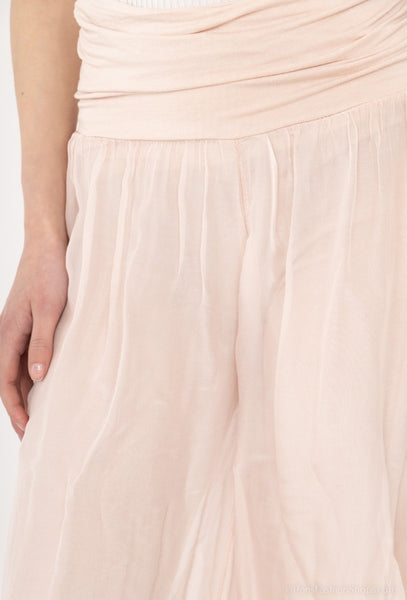 Wide Leg Silk Pants - Italian