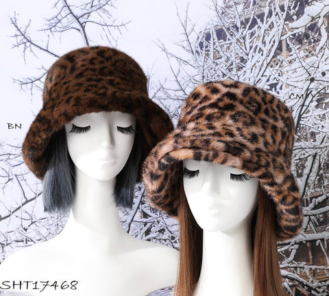 Leopard Print Hat
