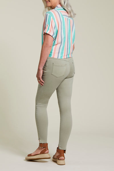 5 Pocket Pull-On Ankle Pant