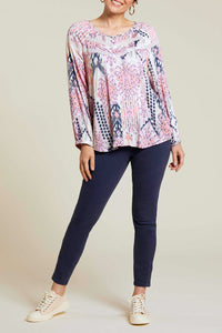 Pull-On Side Snap Ankle Pant