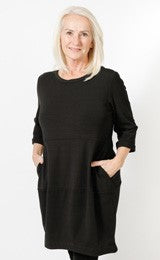 Long Sleeve Pocket Front Dress