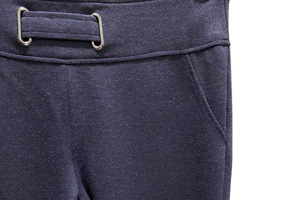 Detail Waist Ponti Pants