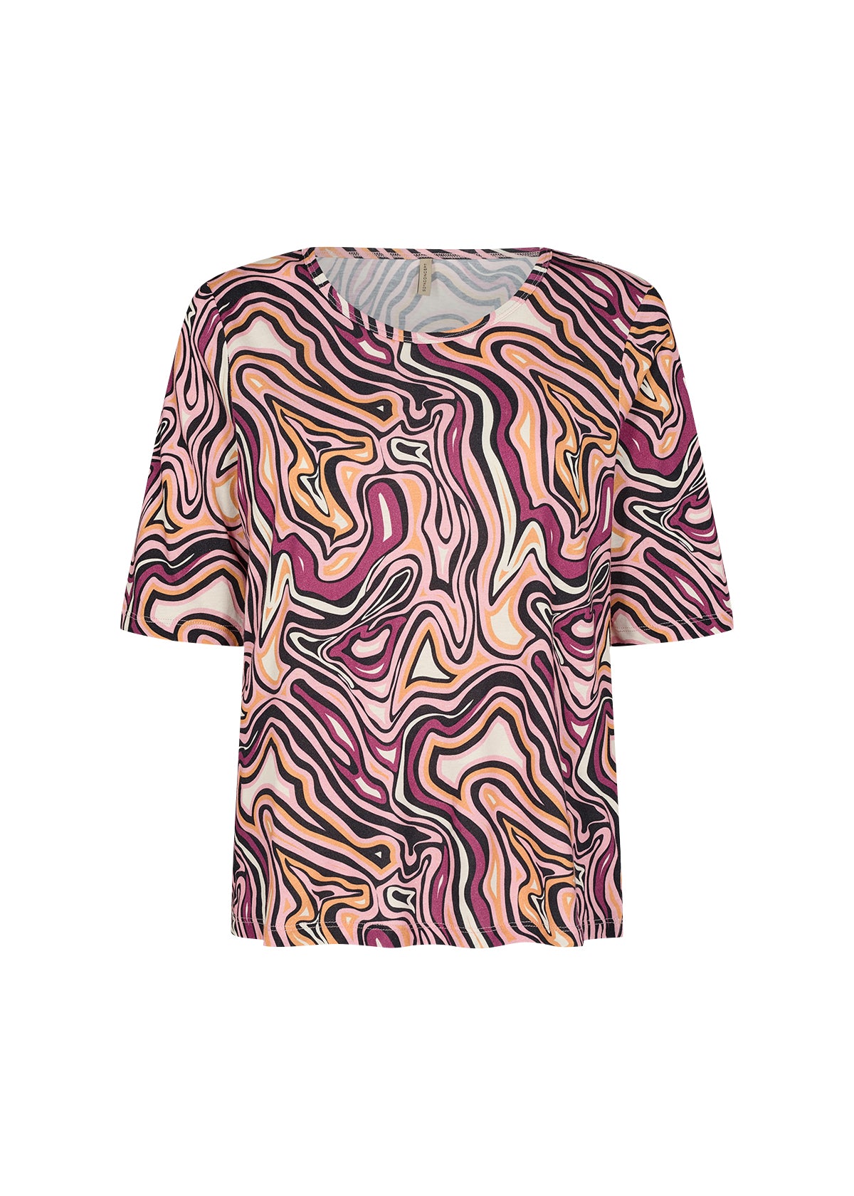 Short Sleeve Printed Top