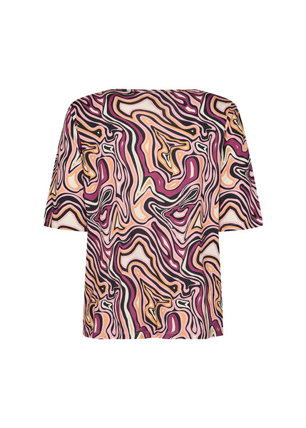 Short Sleeve Printed Top