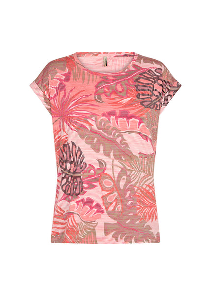 Short Sleeve Print Top