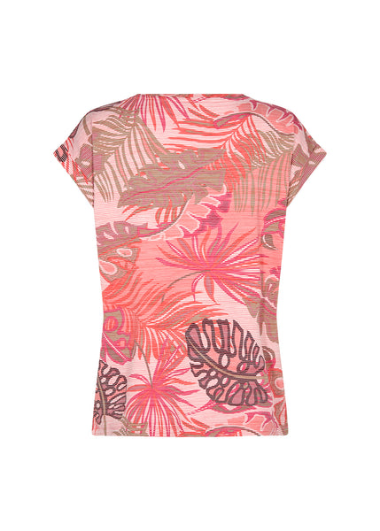 Short Sleeve Print Top