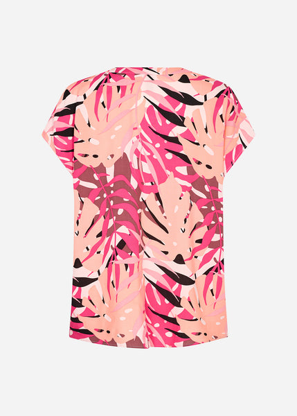Leaf Print Top