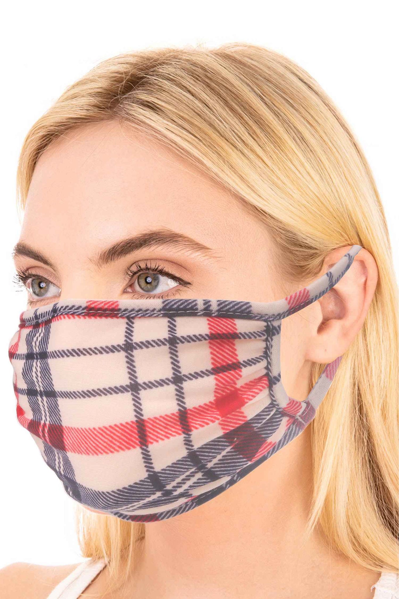 Plaid Mask