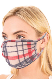 Plaid Mask