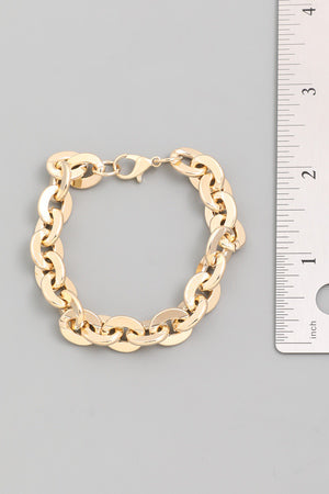 Flat Chain Bracelet
