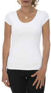 Round Neck Slim Fit Top