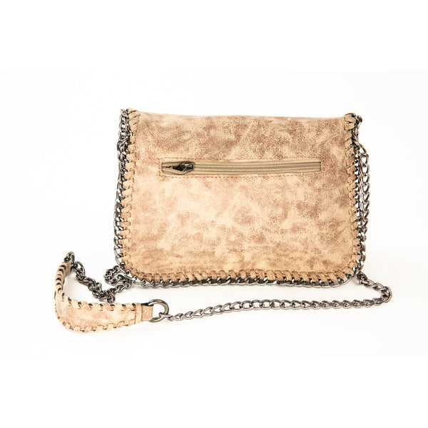 Chain Trim Cross Body Bag