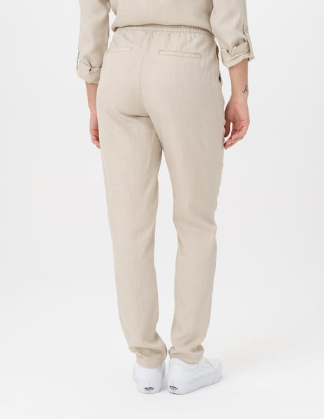 Tencel Pull-On  Ankle Pants