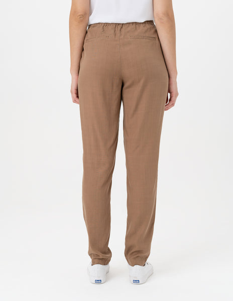 Tencel Pull-On  Ankle Pants