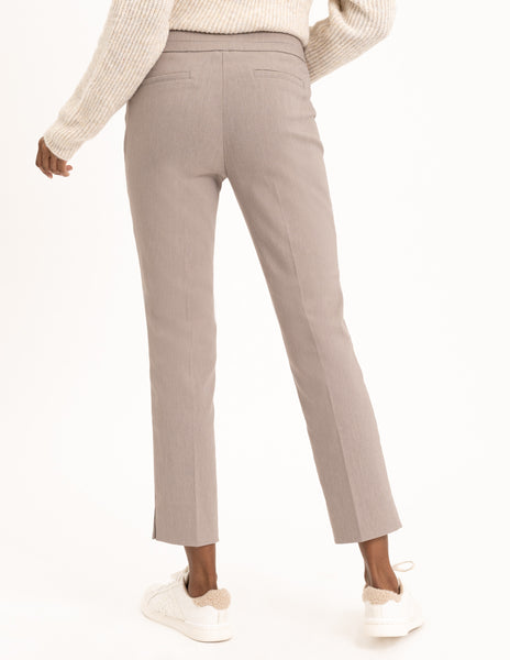 Slim Pull-On Ankle Pants