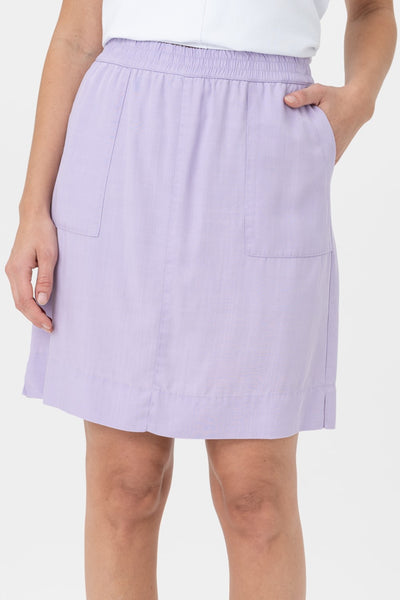 Pull-On Tencel Skort