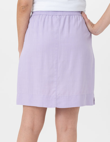 Pull-On Tencel Skort