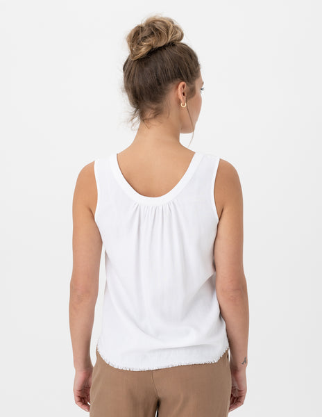 Sleeveless Tencel Top