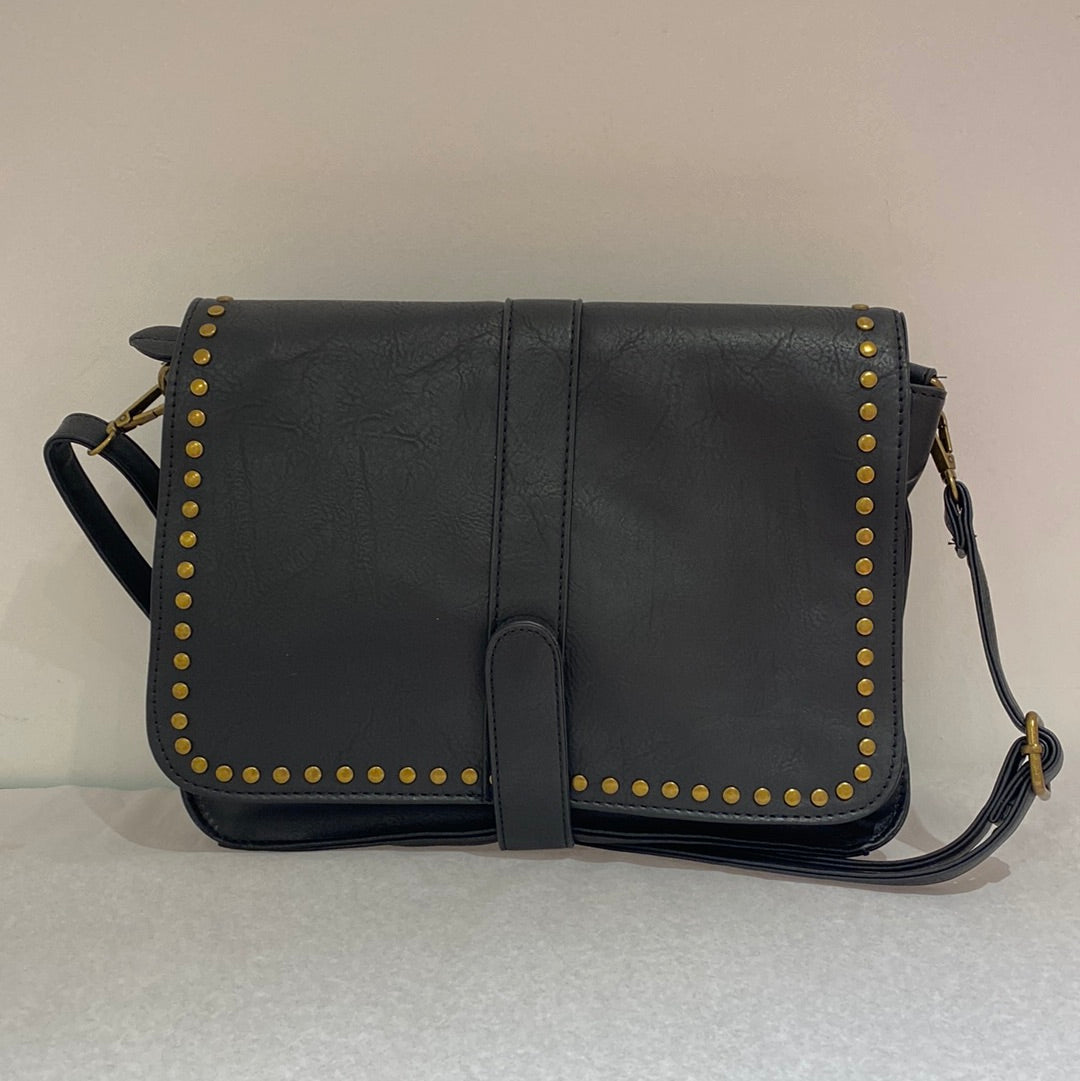 Stud Trim Hand Bag