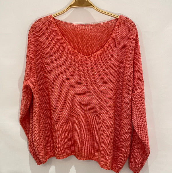 Loose Knit Sweater - Italian