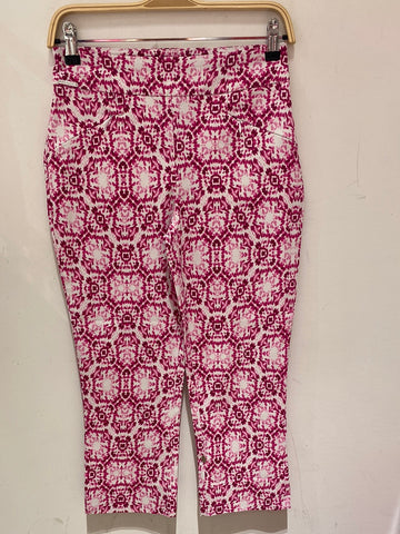 Pull-On Print Capri