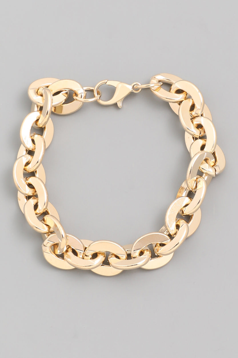 Flat Chain Bracelet