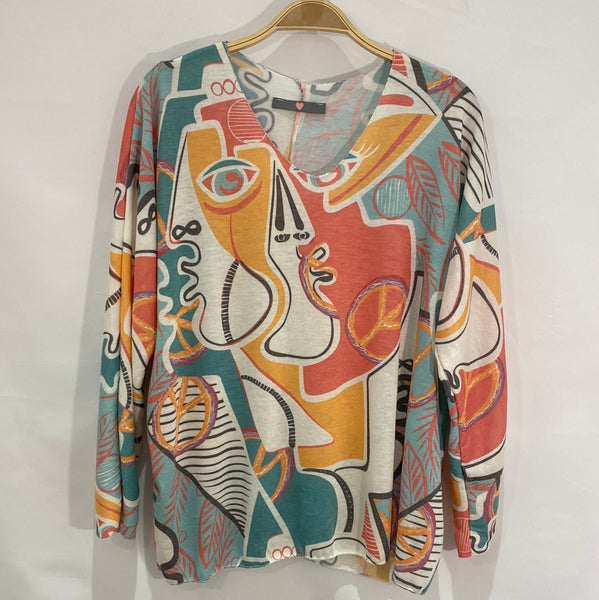 Printed Light Sweater